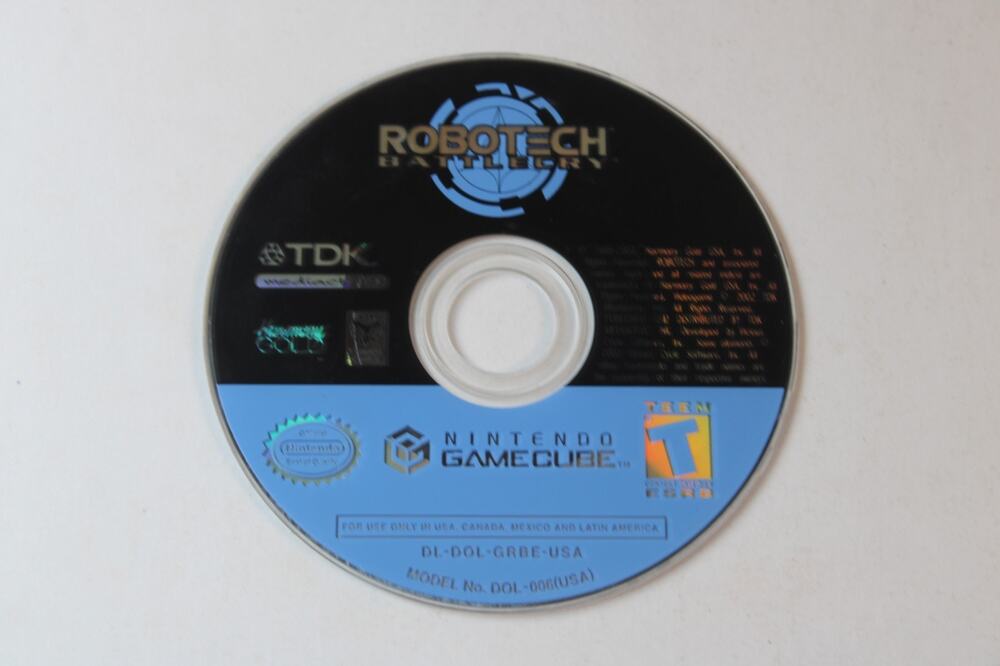 Robotech: Battlecry (Nintendo GameCube, 2002) Game Disc Only, Tested/Works